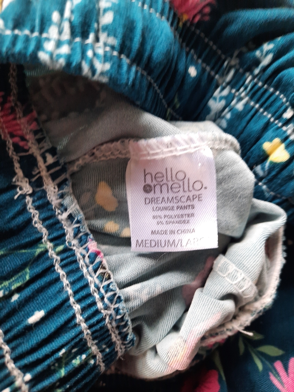 Hello Mello Women’s Midnight Mirage Wide-Leg Pajama Pants - Picture 3 of 6